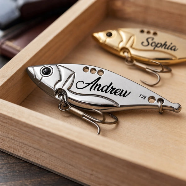 Custom Fishing Lure - Personalized Father's Day Fishing Gifts For Fish