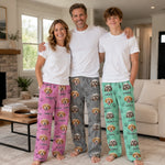 Custom Photo Pawsome Christmas Vibes! - Dog & Cat Personalized Custom Pajama Pants - Christmas Gift For Pet Owners, Pet Lovers