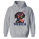 Custom Photo T-shirt, Hoodie - Personalized America 250th Anniversary Gifts For Dog Cat Lovers, Dog Dad And Mom, Cat Owners, Pet Owners - Home Is Wherever My Pets Are