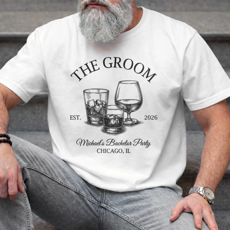 Custom Bachelor Party T-shirt, Hoodie - Personalized Groomsmen Proposal Wedding Gifts For Groomsmen - Groomsman Duty