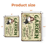 Custom Home Decor Metal Sign - Personalized  Birthday Garden Gifts For Gardeners - Losing My Mind In The Garden