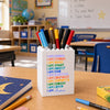 Custom Kids Brick-Style Pen Holder - Personalized Back To School Gifts For Kids - Ready To Learn And Grow
