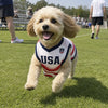 Custom USA World Football Pet Jersey - Personalized Birthday Gifts For Football Dog Cat Lovers, Dog Dad And Mom, Cat Owners - Furry Patriot On The Field