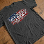 Custom T-shirt, Hoodie - Personalized America 250th Anniversary Gifts, Birthday Gifts For Dad, Grandpa, Family, Yourself - Little Legend Big Energy