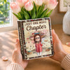 Custom Book Vase - Personalized Bookish Gifts For Book Lovers, Bookworms, Readers - Booked All Day