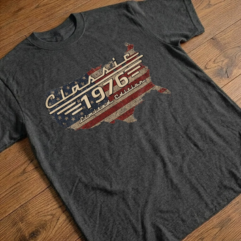 Custom T-shirt, Hoodie - Personalized America 250th Anniversary Gifts, Birthday Gifts For Dad, Grandpa, Family, Yourself - Classic But Legendary