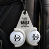 Custom Golf Ball Tee Holder - Personalized Birthday Gifts For Golf Lovers, Sports Fans, Sports Lovers - Life Is Better On The Green