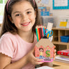 Custom Kids Wooden Pencil Pen Holder - Personalized Back To School Gifts For Kids - Ready To Shine