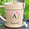 Custom Plant Pot Ceramic Mug - Personalized Birthday Garden Gifts For Gardeners, Women, Besties, Sisters, BFF - Earthy Girl Aesthetic