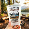 Custom Party Cups - Personalized Birthday Camping Gifts For Campers - Happy Camper Always