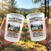 Custom Party Cups - Personalized Birthday Camping Gifts For Campers - Happy Camper Always