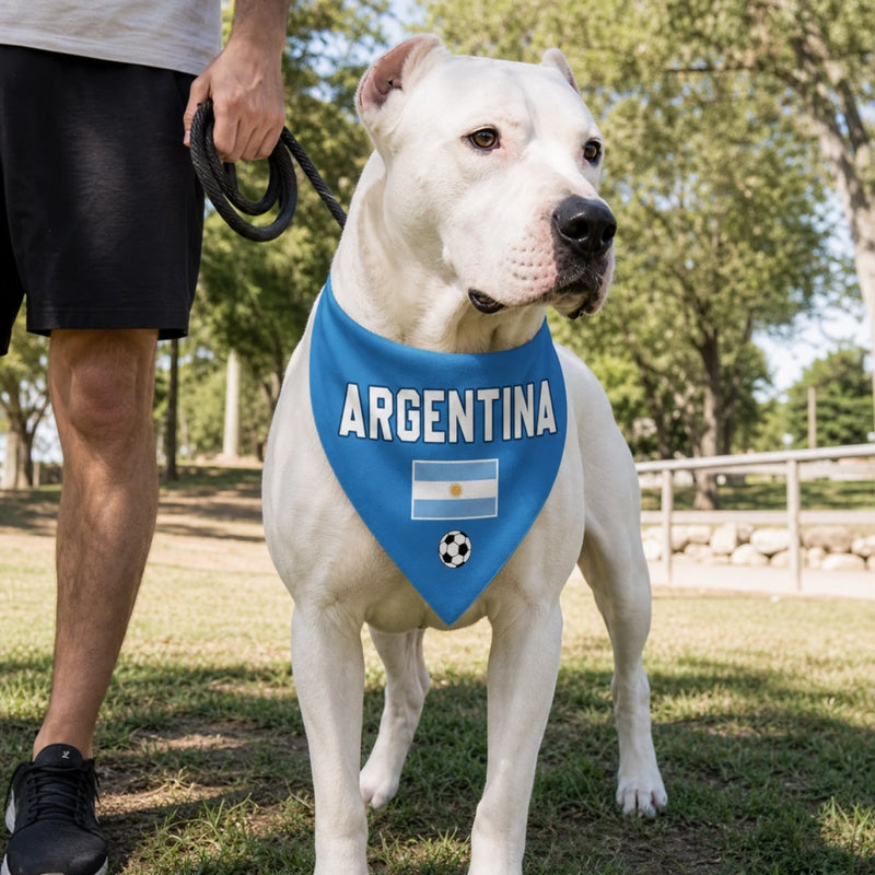 Custom World Football Pet Bandana - Personalized Birthday Gifts For Football Dog Cat Lovers, Dog Dad And Mom, Cat Owners - Epic Dog Squad