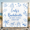 Custom Backdrop - Personalized Summer Vacation And Travel Gifts For Best Friends, Family - Sun, Sand And Bridal Plans