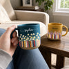 Custom Pottery Mug - Personalized Bookish Gifts For Book Lovers, Bookworms, Readers - Just One More Chapter