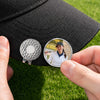 Custom Photo Golf Ball Marker - Personalized Birthday Gifts For Golf Lovers, Sports Fans, Sports Lovers - Where Patience Meets Precision