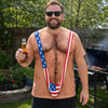 Custom Funny Patriotic T-shirt - Personalized Birthday Gifts For Men - Red White And Ready To Party