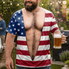 Custom T-shirt - Personalized Funny Gifts For Men - Freedom Looks Good On Me