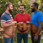Custom Funny Patriotic T-shirt - Personalized Halloween Costume Birthday Gifts For Men - Too Cool For Tea