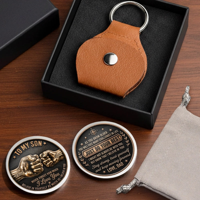 Custom Pocket Hug - Personalized Birthday Gifts For Son - So Proud Of You