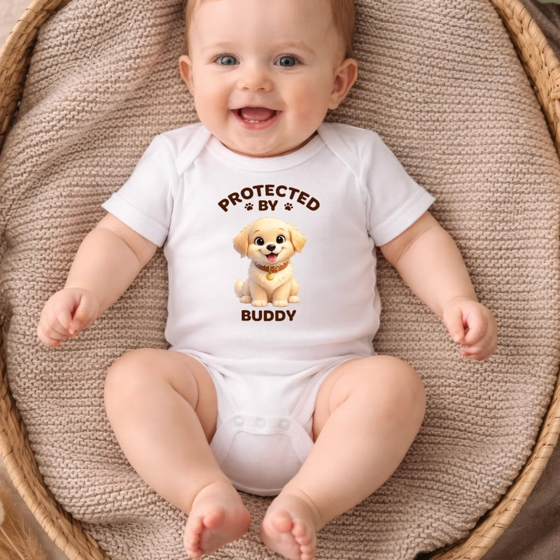 Custom Photo Baby Onesie -  Personalized Baby Shower, Gender Reveal Gifts For New Moms, New Dads, New Parents, Dog Cat Lovers - Our Greatest Adventure Has Arrived