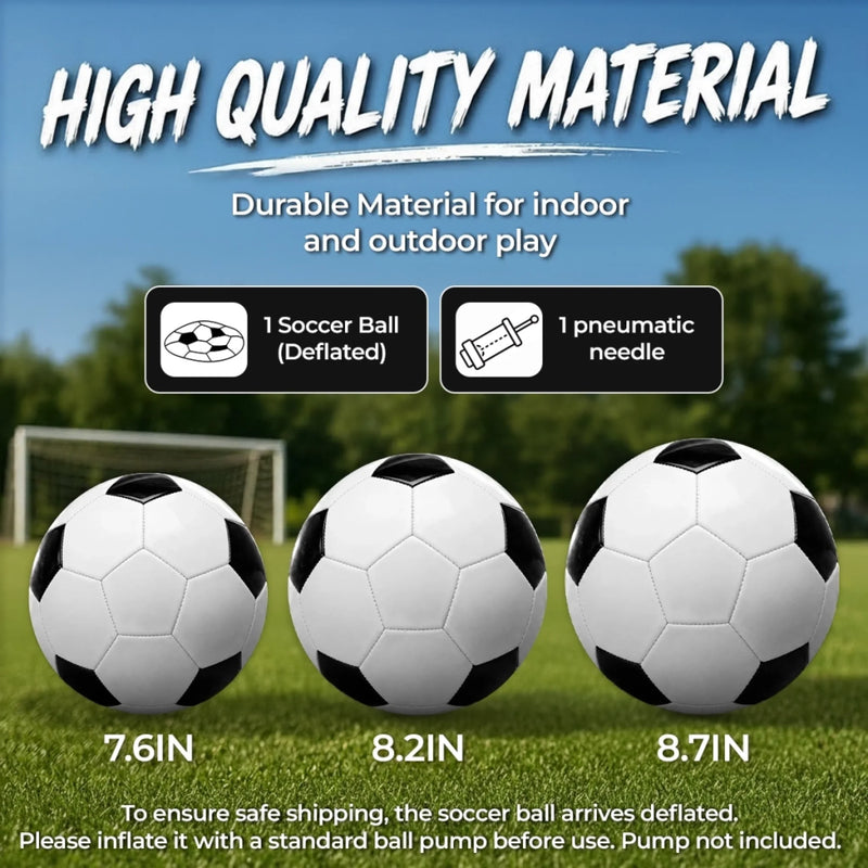 Custom World Football Soccer Ball - Personalized  Birthday Gifts For Football Lovers, Sports Fans, Sports Lovers - Eat Sleep Soccer Repeat