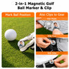 Custom Golf Ball Marker - Personalized Birthday Gifts For Golf Lovers, Sports Fans, Sports Lovers - Swing Into Happiness