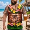 Custom Funny T-shirt - Personalized Birthday Gifts For Men - Aloha And Chill