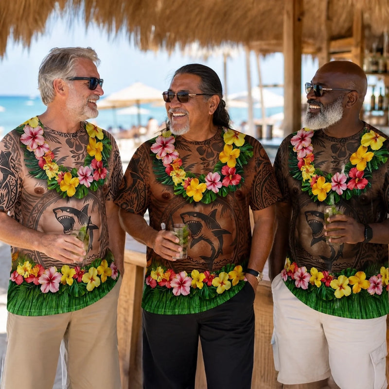 Custom Funny T-shirt - Personalized Birthday Gifts For Men - Aloha And Chill