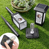 Custom Photo Solar Garden Light - Personalized Memorial Sympathy Gifts For Loss Of Mom, Dad - Forever In Our Hearts