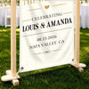 Custom Photo Welcome Banner - Personalized Anniversary Wedding Gifts For Husband And Wife, Him And Her - Best Day Ever, Hands Down