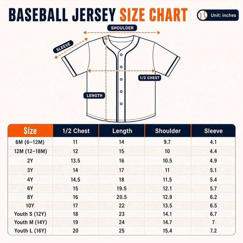 Custom Kids Baseball Jersey - Personalized Birthday Gifts For Kids - Future Star In The Making