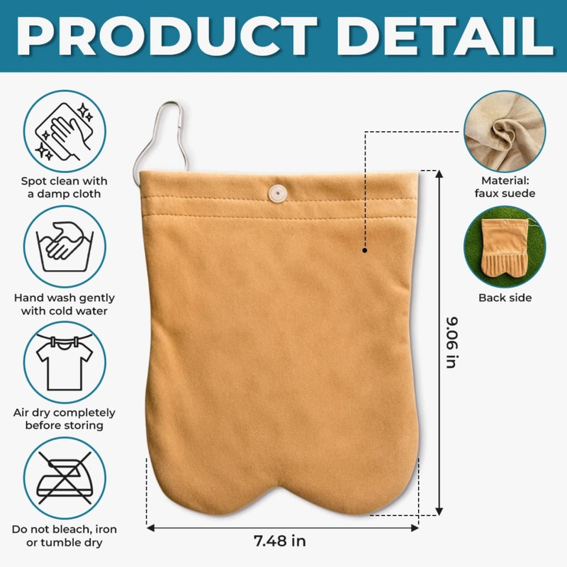 Custom Flannel Golf Ball Bag Sack - Personalized Birthday Gifts For Golf Lovers, Sports Fans, Sports Lovers - Fairways And Good Days
