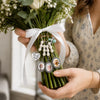 Custom Photo Bouquet Charm - Personalized Memorial Sympathy Gifts For Brides - In Loving Memory