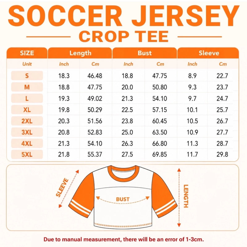 Custom Women's World Football Jersey Crop Tee - Personalized Birthday Gifts For Football Lovers, Sports Fans, Sports Lovers - Love Wins On This Pitch