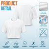 Custom Women's World Football Jersey Crop Tee - Personalized Birthday Gifts For Football Lovers, Sports Fans, Sports Lovers - Game Day Perfection Achieved