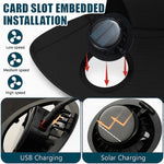 Custom Hat With Fans Solar Power - Personalized Birthday Garden Gifts For Gardeners - Cool Shade, Happy Planting