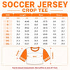 Custom Women's Mexico World Football Jersey Crop Tee - Personalized Birthday Gifts For Football Lovers, Sports Fans, Sports Lovers - Sassy, Sporty And Fully Loaded