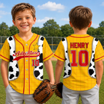 Custom Kids Baseball Jersey - Personalized Birthday Gifts For Kids - Every Day Is An Adventure