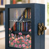 Custom Anxiety Mini Bookshelf Ornament - Personalized Bookish Gifts For Book Lovers, Bookworms, Readers - Read Sip Repeat