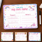Custom Kids Acrylic Tracing Board - Personalized Back To School Gifts For Kids - Ready For New Adventures