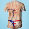 Custom Funny Patriotic T-shirt - Personalized Birthday Gifts For Women - Freedom Never Looked So Hot