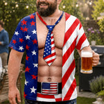 Custom Funny Patriotic T-shirt - Personalized Halloween Costume Birthday Gifts For Men, Women - Liberty And Laughs