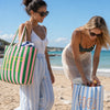 Custom Beach Tote Bag - Personalized Bridesmaid Proposal Wedding Gifts For Bridesmaid, Bridal Party - Bride's Favorite Beach Club