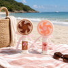 Custom Handheld Fan - Personalized Wedding Party Favor Gifts For Guests, Adults - Bridal Party Main Cooling Crew