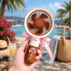 Custom Handheld Fan - Personalized Wedding Party Favor Gifts For Guests, Adults - Bridal Party Main Cooling Crew