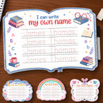 Custom Kids Acrylic Tracing Board - Personalized Back To School Gifts For Kids - Learning Starts Here