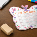 Custom Kids Acrylic Tracing Board - Personalized Back To School Gifts For Kids - Learning Starts Here
