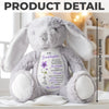 Custom Easter Bunny Plush - Personalized Birthday Gifts For Granddaughter - Little Sunshine