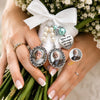 Custom Photo Bouquet Charm - Personalized Memorial Sympathy Gifts For Brides - In Loving Memory