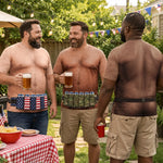 Custom Funny Patriotic T-shirt - Personalized Halloween Costume Birthday Gifts For Men - Abs Not Included